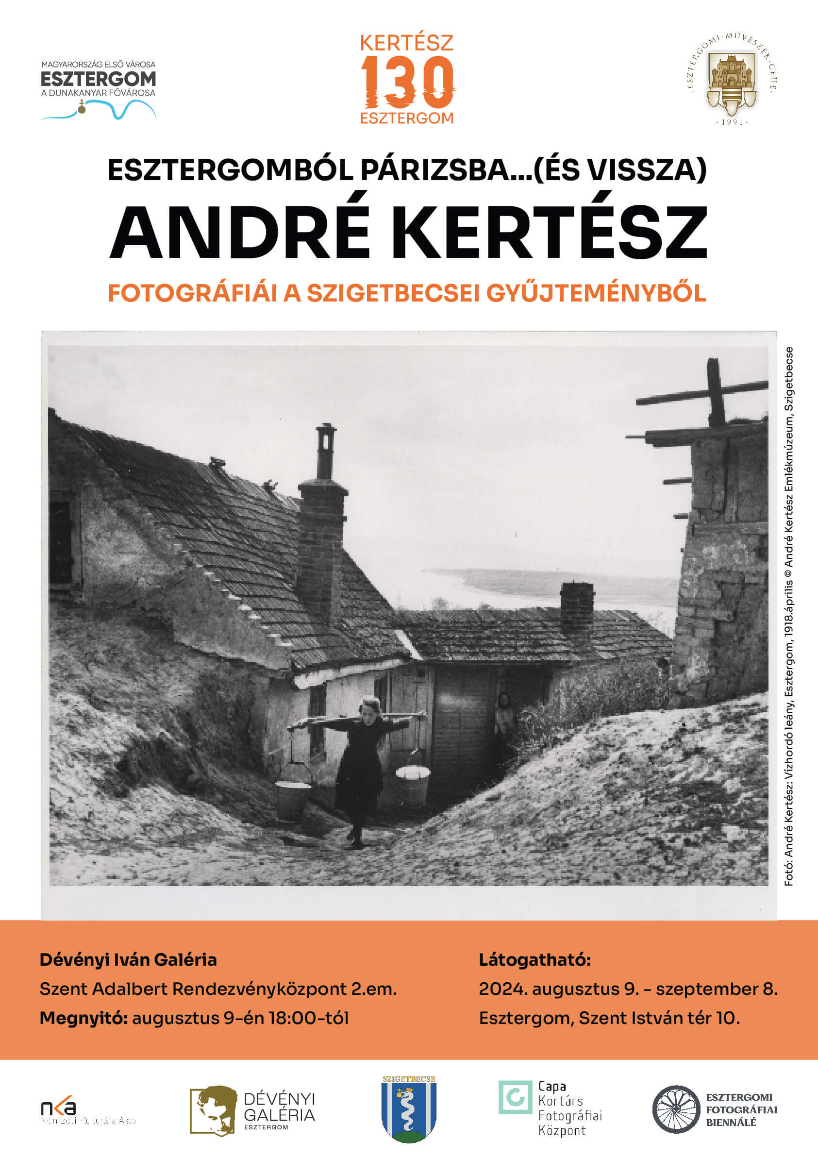 Esztergomból Párizsba...(és vissza)- André Kertész Fotográfiái a szigetbecsei gyűjteményből